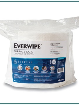 Janitorial Supplies General - Surface Wipes 6 x 8 Lemon